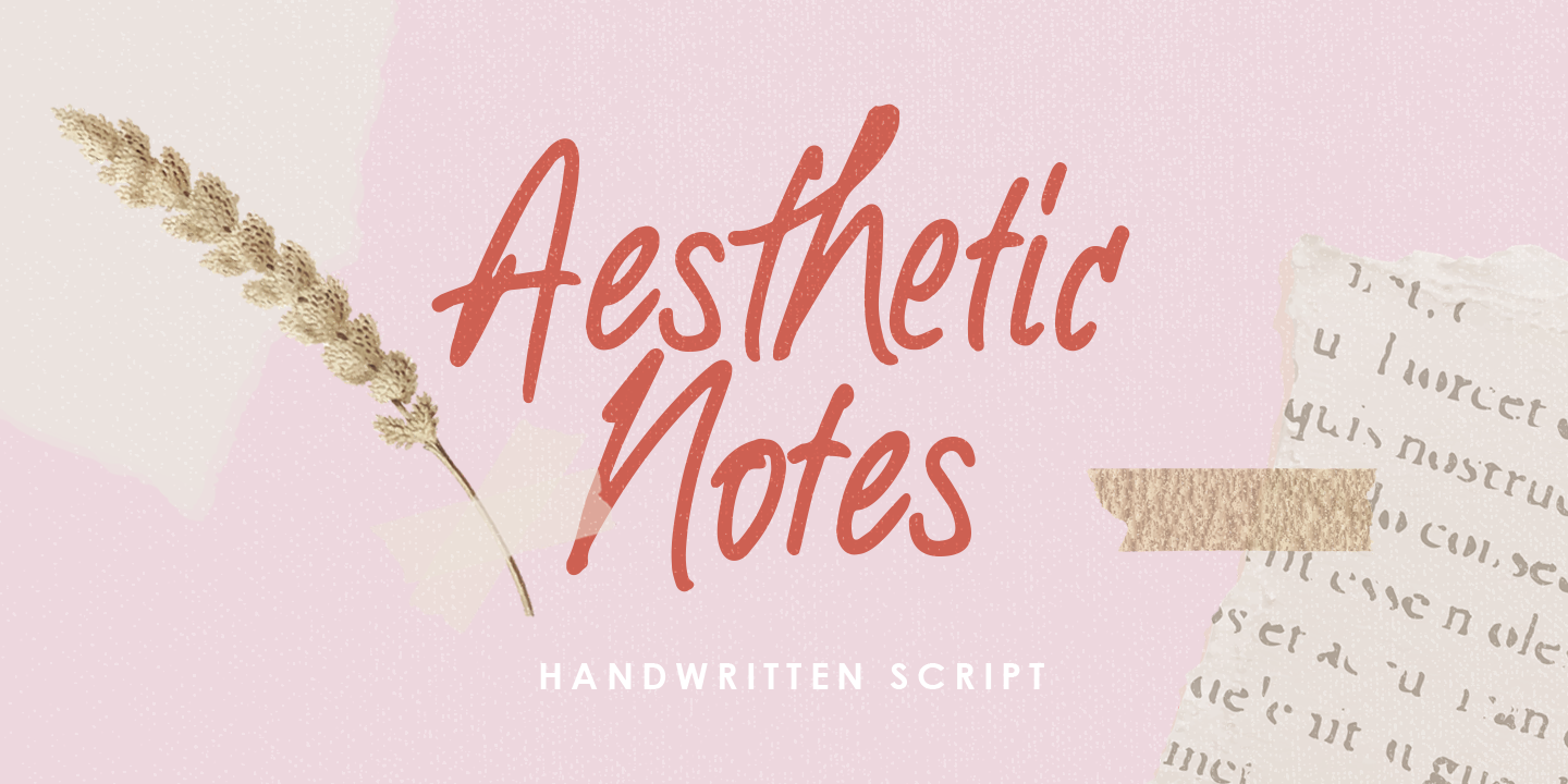 Aesthetic Notes sample image