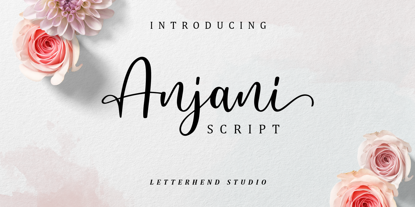 Anjani Script sample image