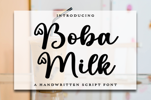 Boba Milk sample image