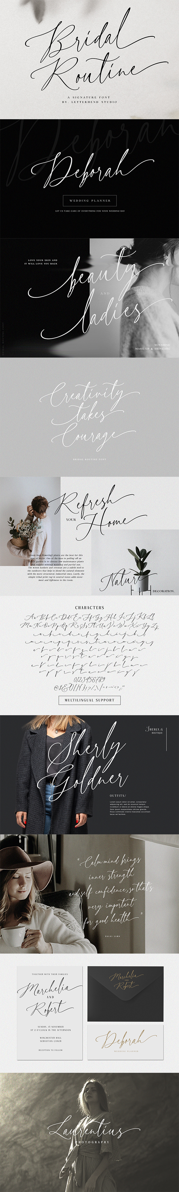 Bridal Routine sample image