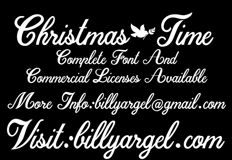 Christmas Time Personal Use Regular sample image