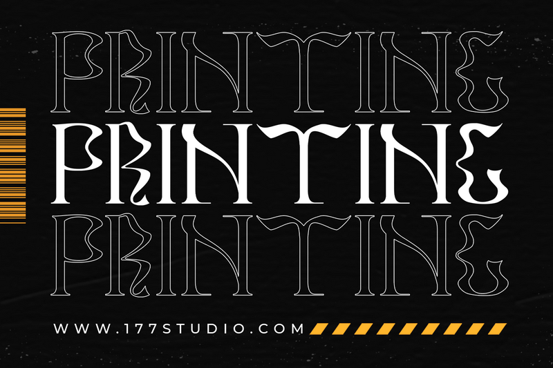 Strarat Elegante Font sample image