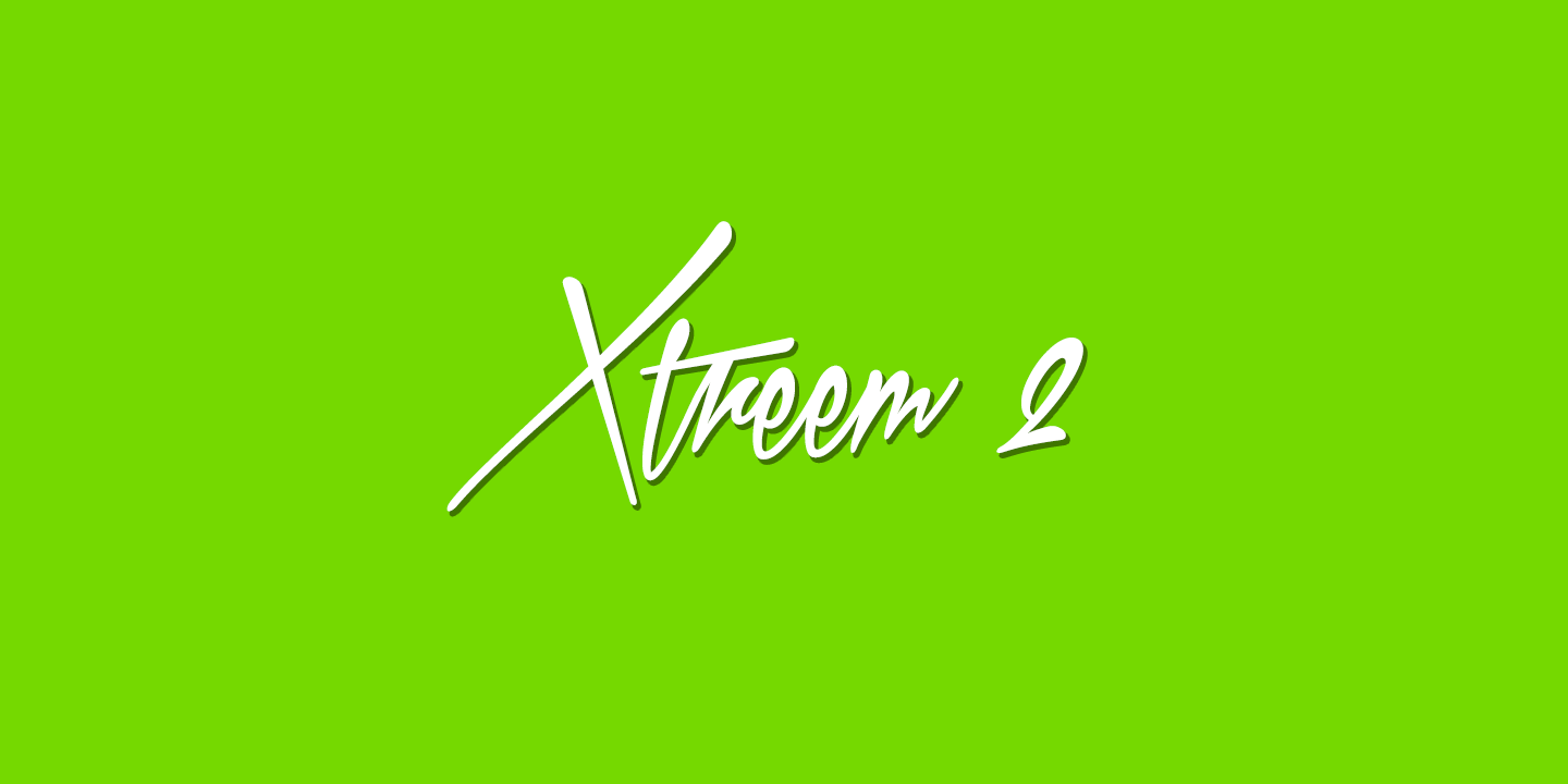 Xtreem 2 Personal Use sample image